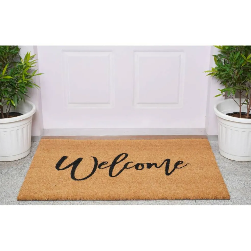 Cursive Doormat