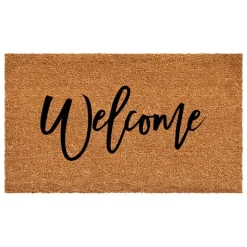 Cursive Doormat