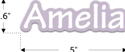 Custom Name Stickers for Water Bottles, Personalized Waterproof Vinyl Name Labels for Cups, Tumblers, Helmets, Laptops, Cars & Daycare, Dishwasher Safe Custom Decals (6 Pack)