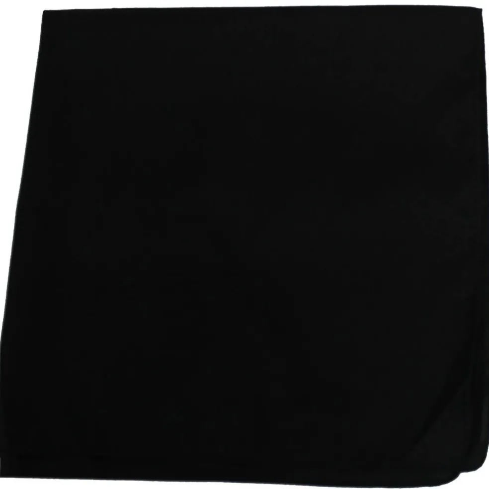 Daily Basic Bulk Lot Polyester XL Multi-Purpose Bandana - Paisley and Solid - Pack of 200