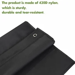 Daily Schedule Pocket Chart， Black Class Schedule with 26 Cards, 13+1 Pockets. 13 Colored + 13 Blank Double-Sided Reusable Cards, Easy Over-Door Mountings Included. (13” x 36”)