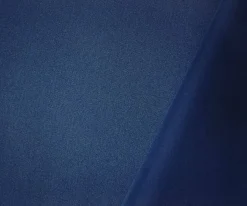 Dark Blue Poly Spandex Stretch Solid Stretch Lamour Woven Fabric By the Yard