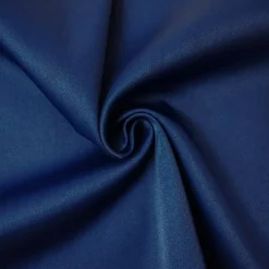 Dark Blue Poly Spandex Stretch Solid Stretch Lamour Woven Fabric By the Yard