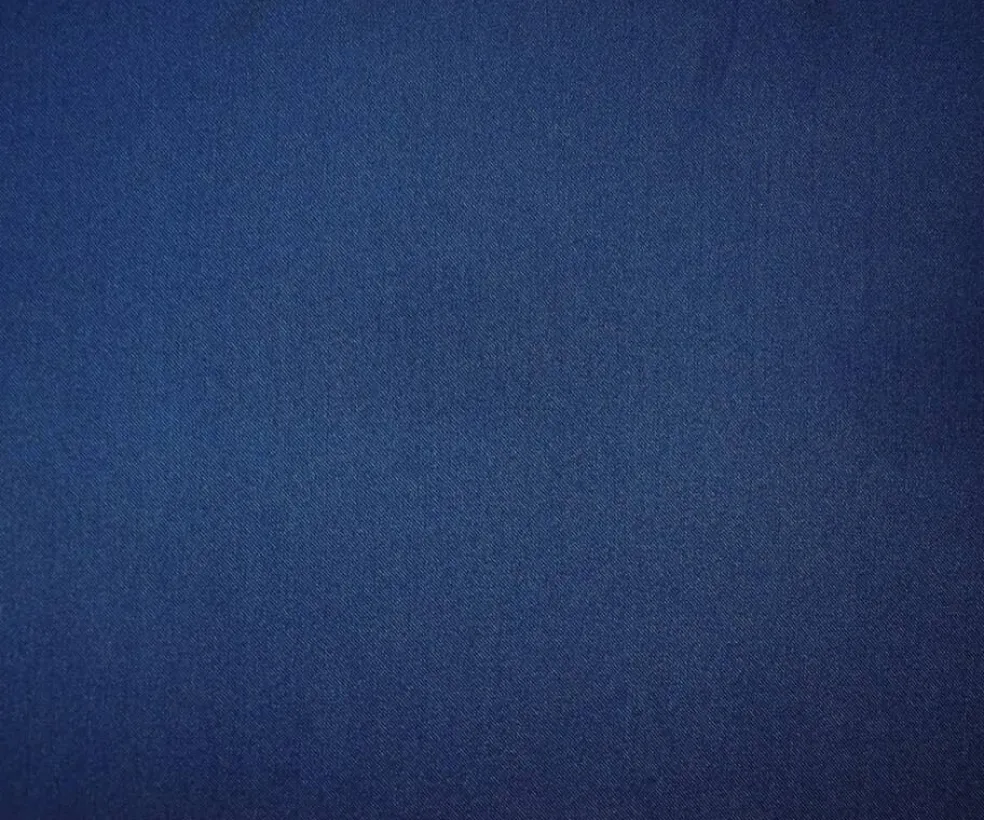 Dark Blue Poly Spandex Stretch Solid Stretch Lamour Woven Fabric By the Yard