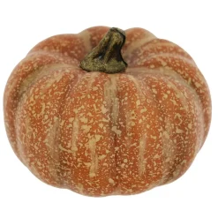 3.8" Dark Orange Decorative Pumpkin by Ashland®