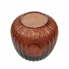 7.5" Dark Pink Glass Vase by Ashland®