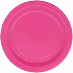 9" Dark Pink Paper Plates, 10ct. by Celebrate It™