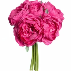 11" Dark Pink Peony Real Touch Deluxe Bush by Ashland®