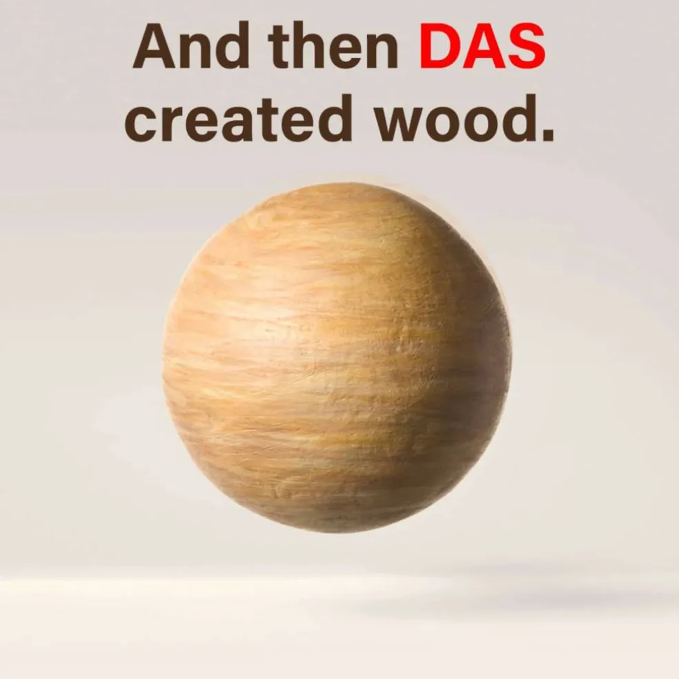 DAS Modeling Wood Toned Clay Air Hardening