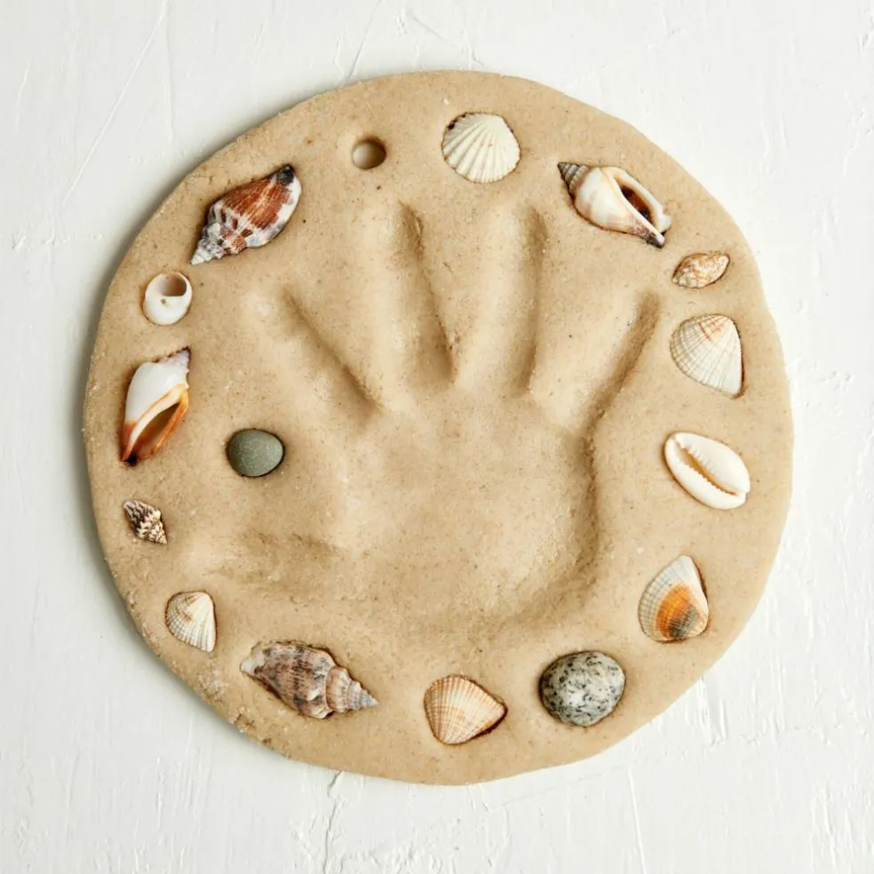 Day at the Beach – Kids Hand & Footprint Keepsake