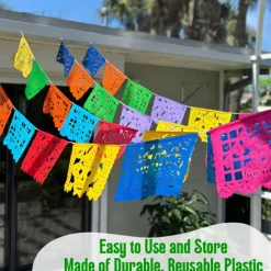 Day of the Dead Papel Picado - Paper (4 Pack), Exclusive Designs
