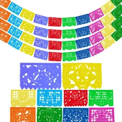 Day of the Dead Papel Picado - Paper (4 Pack), Exclusive Designs