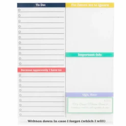 Days of the Week Dry-Erase Memo Board