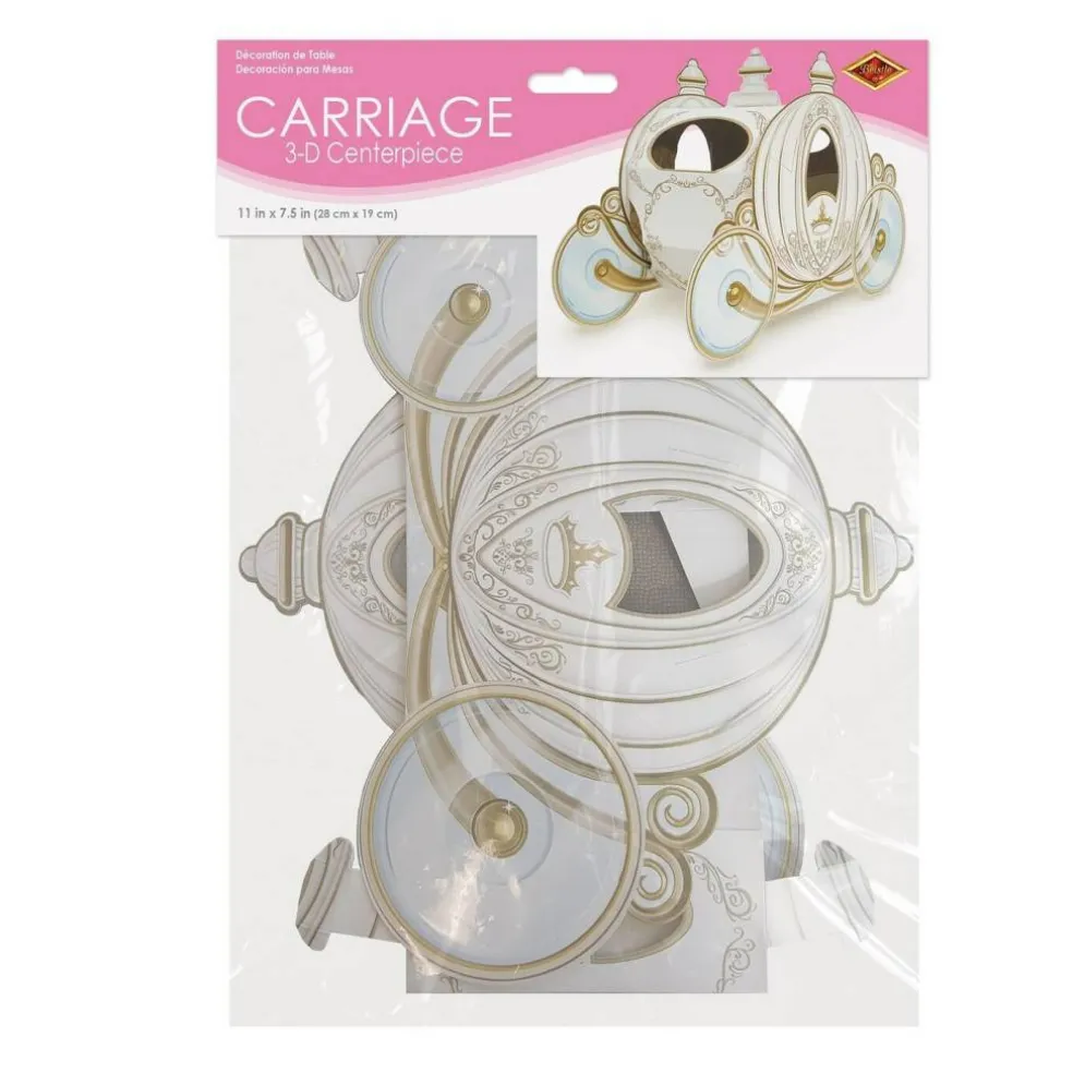 3-D Carriage Party Centerpiece