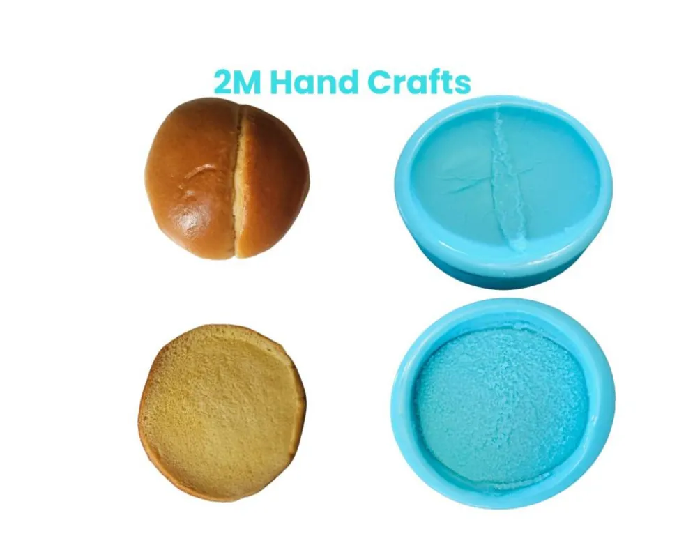 Deconstructed Burger Silicone 5 Mold Combo | Realistic Food Shape For Soap Embeds | Candle Embeds | Wax Melts Silicone Mold| Not Food Grade