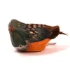 Decorative Bird Accent Real Feathers 4"
