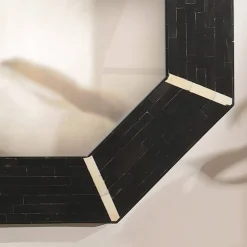 Decorative Wall Mirror with Frame – Stylish Home & Bathroom Accent Mirror