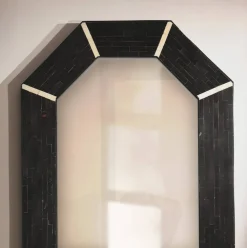 Decorative Wall Mirror with Frame – Stylish Home & Bathroom Accent Mirror
