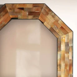 Decorative Wall Mirror with Frame – Stylish Home & Bathroom Accent Mirror
