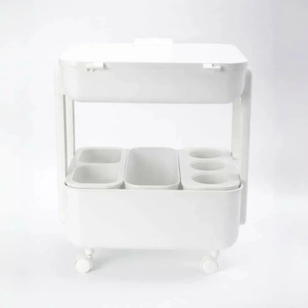 Deli 2-Tier Craft Cart