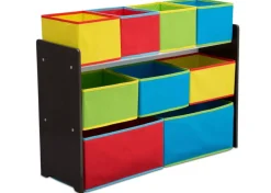 Delta Children Deluxe Multi Bin Toy Organizer with Storage Bins