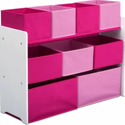Delta Children Deluxe Multi Bin Toy Organizer with Storage Bins