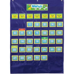 Deluxe Calendar Pocket Chart