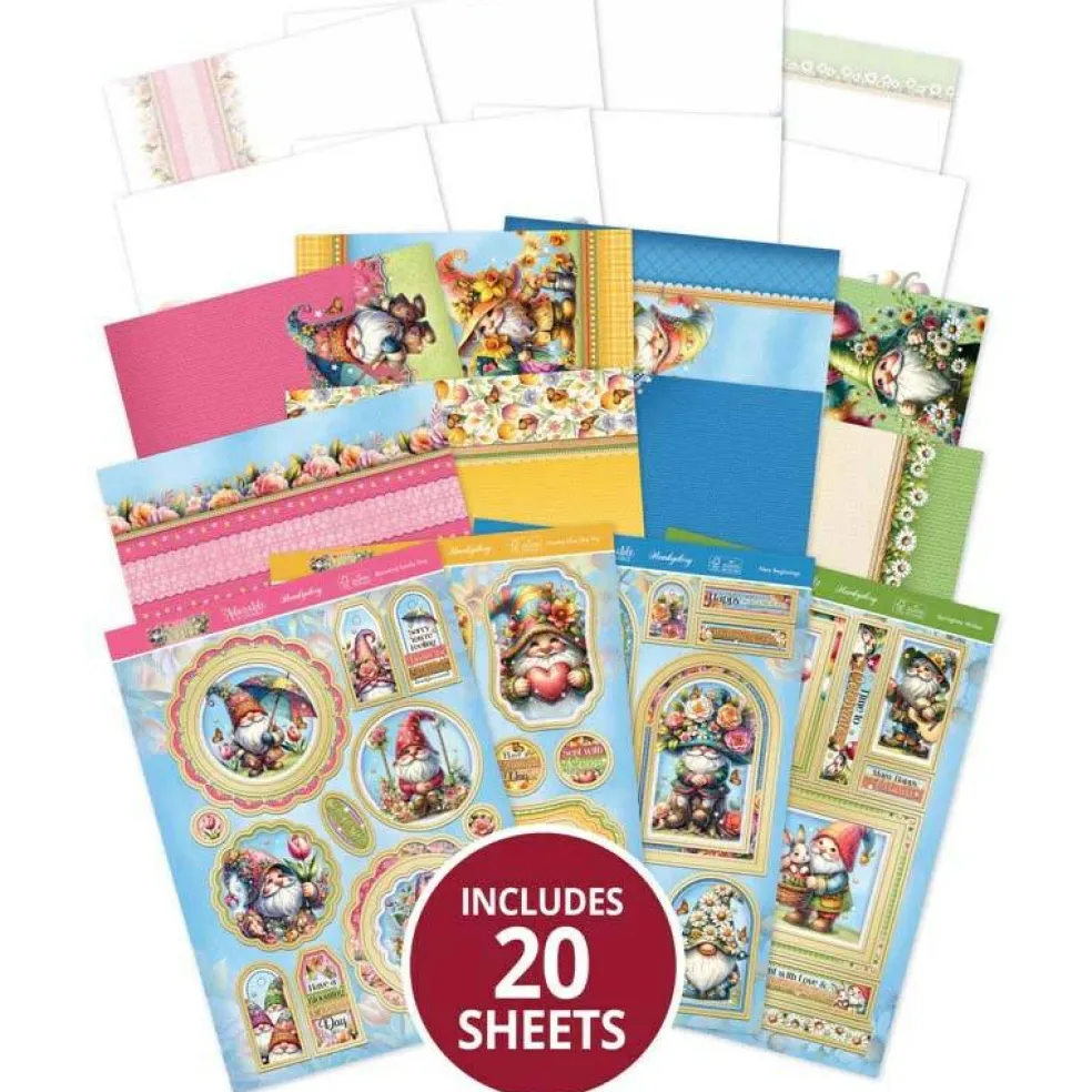 Deluxe Craft Pad - Bouquet of Gnomes