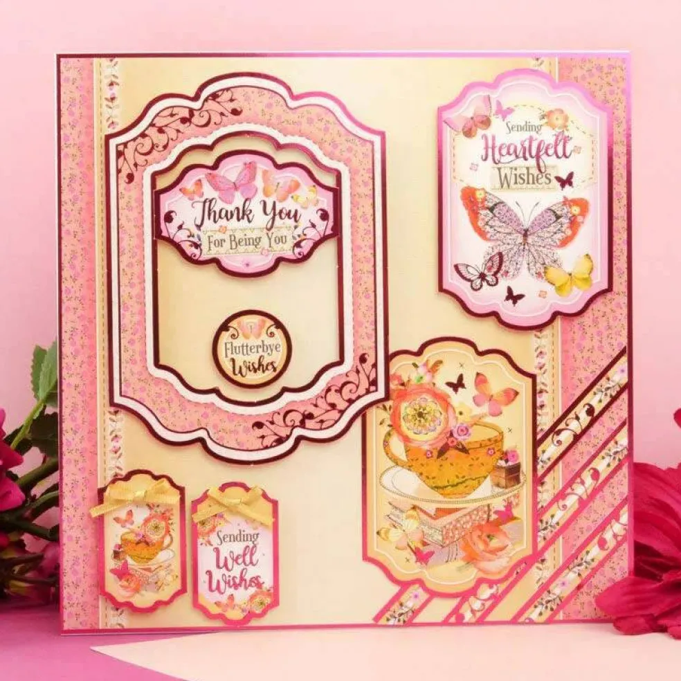Deluxe Craft Pad - Butterfly Blush