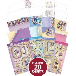 Deluxe Craft Pad - Perfect Pansies
