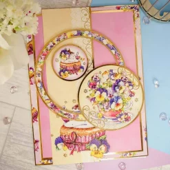 Deluxe Craft Pad - Perfect Pansies