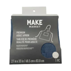 Denim Blue Premium Adult Apron with Pockets by Make Market®