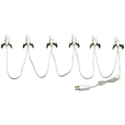 Department 56 Cross Product Village 6 Socket Lite Set W/Bulbs Lights 3in H