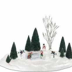 Dept 56 Animated Skating Pond #801130