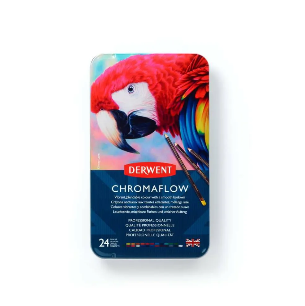 Derwent Chromaflow Pencil Tin Set