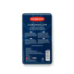 Derwent Chromaflow Pencil Tin Set