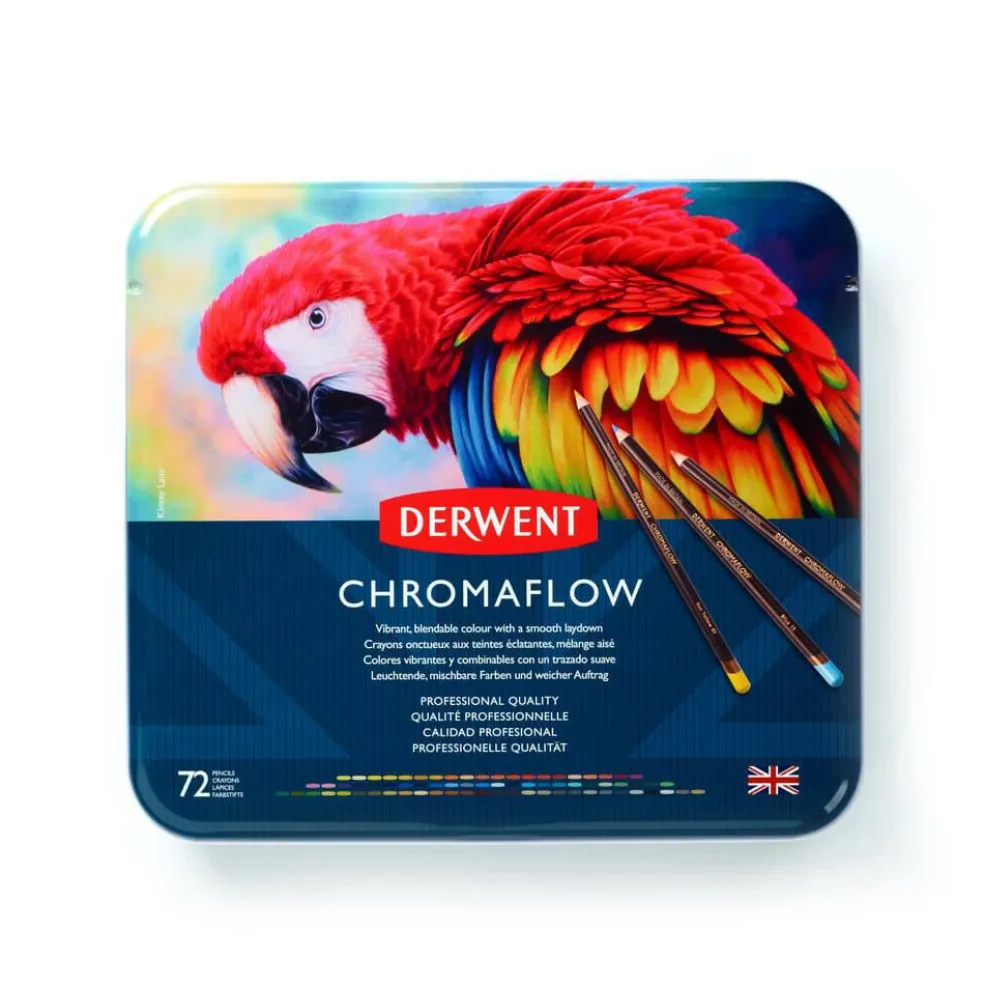 Derwent Chromaflow Pencil Tin Set