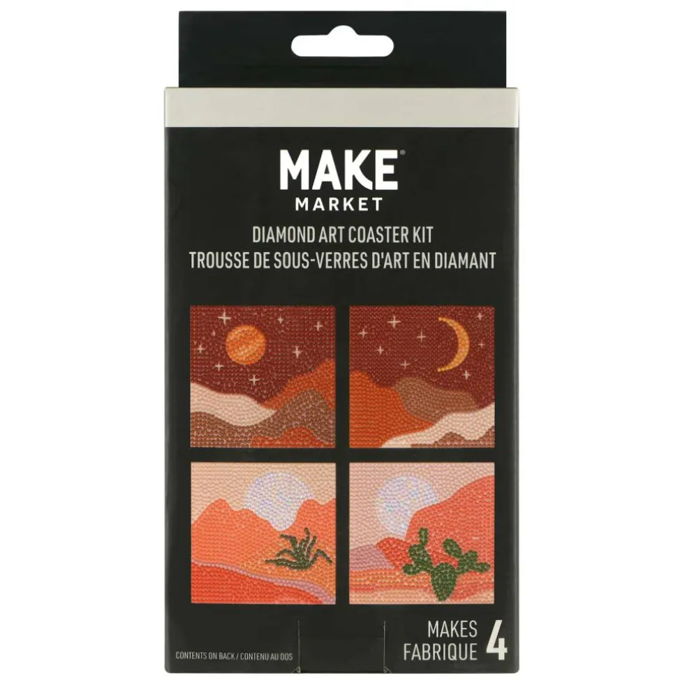 Desert Diamond Art Coaster Kit by Make Market®