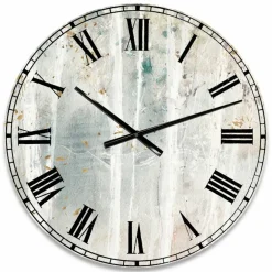 Designart A Woodland Walk Into The Forest VI Traditional Wall Clock