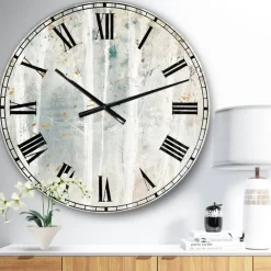 Designart A Woodland Walk Into The Forest VI Traditional Wall Clock