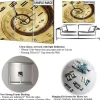 Designart Chic Nr 5 Paris Parfum V Oversized Fashion Multipanel Wall Clock