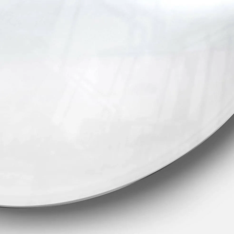 Designart '3D Wave Of Water Splash Modern Wall Clock