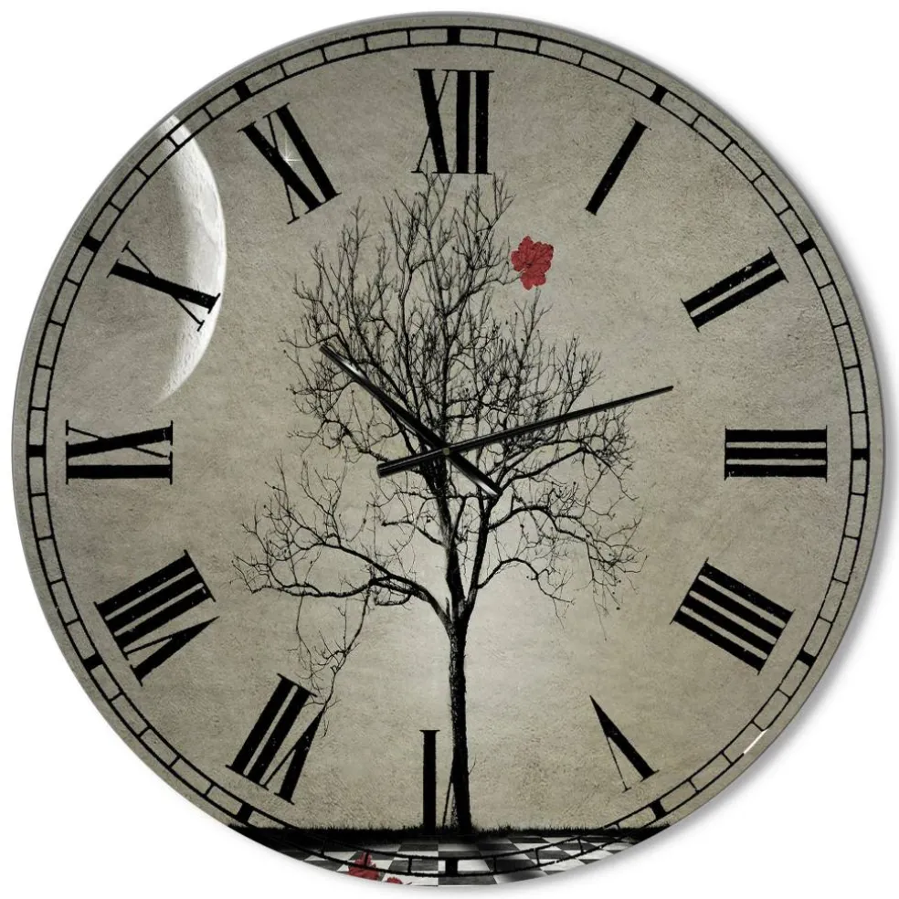 Designart Inevitable Cottage Wall Clock