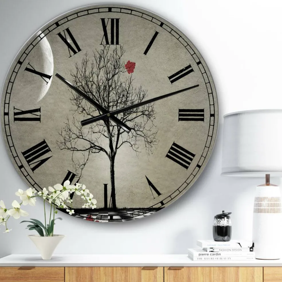 Designart Inevitable Cottage Wall Clock