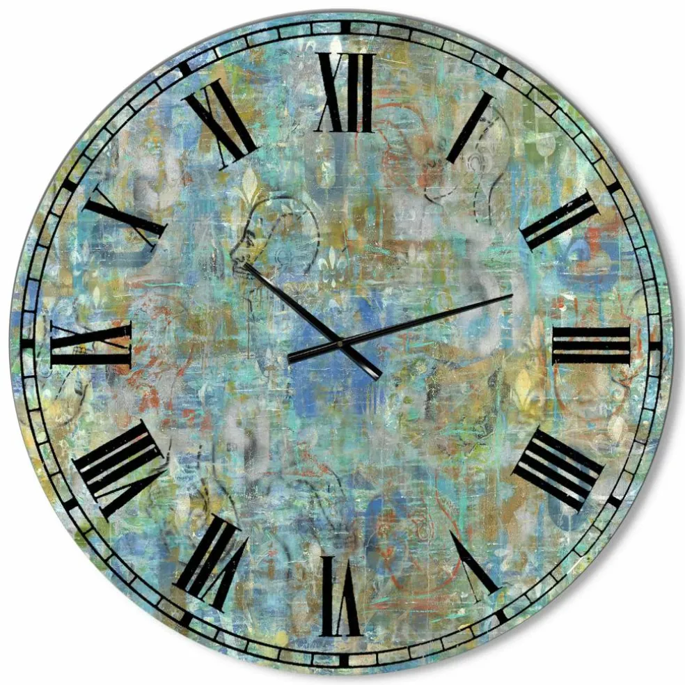 Designart 'Mind Blown Large Modern Wall Clock