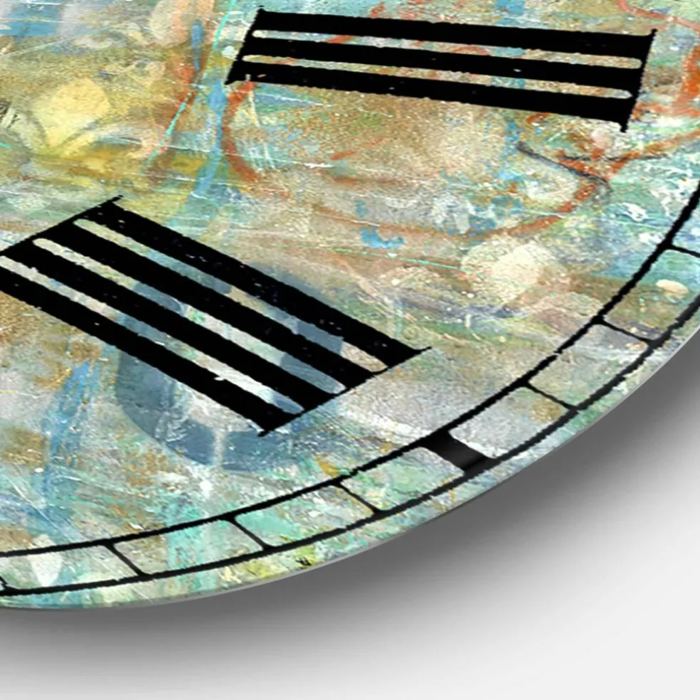Designart 'Mind Blown Large Modern Wall Clock