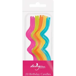 Design Design Twisted Style Specialty Birthday Candles Set