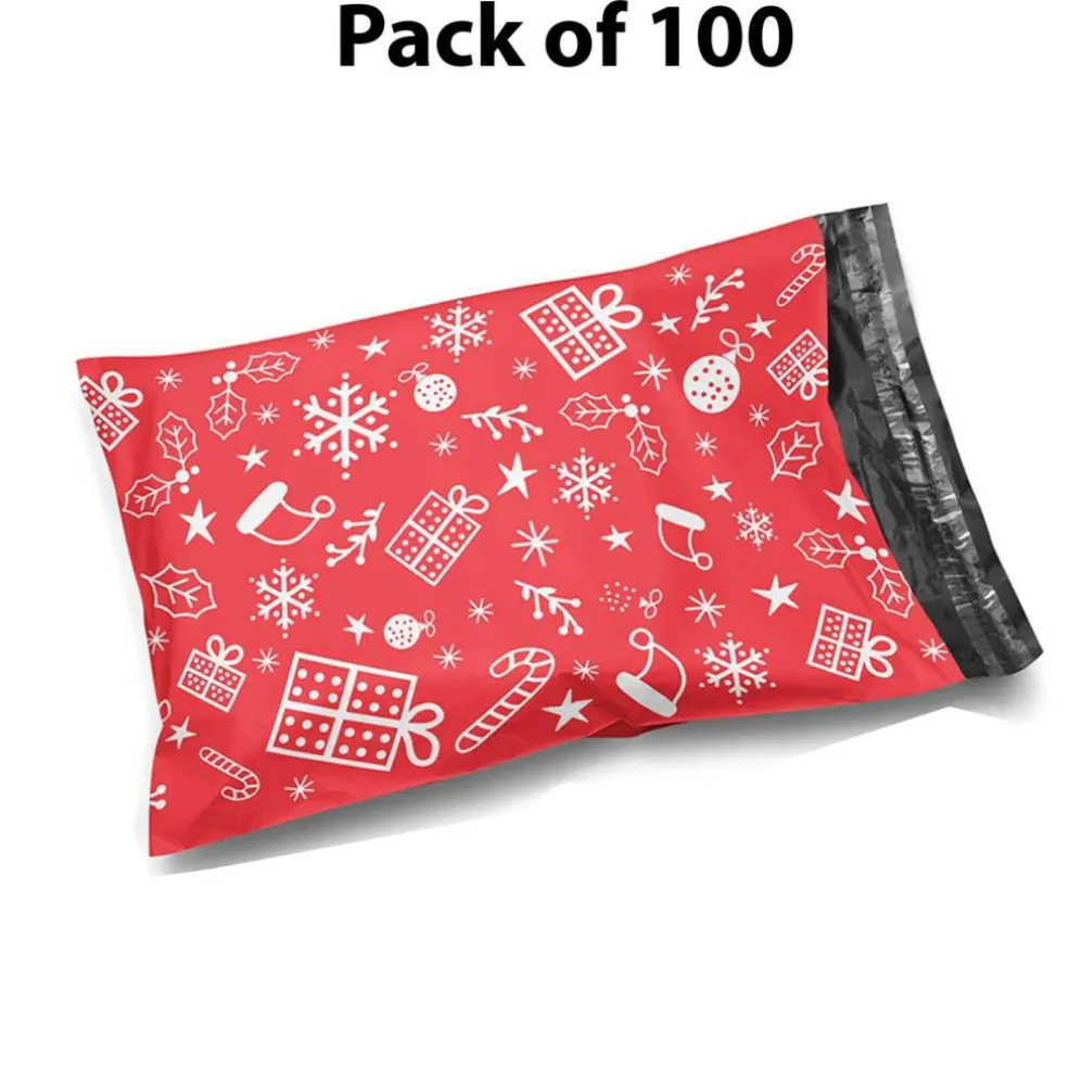 Design Poly Mailer Envelopes- 10 x 13 Size Multi Design Bag Collection | Raheev®