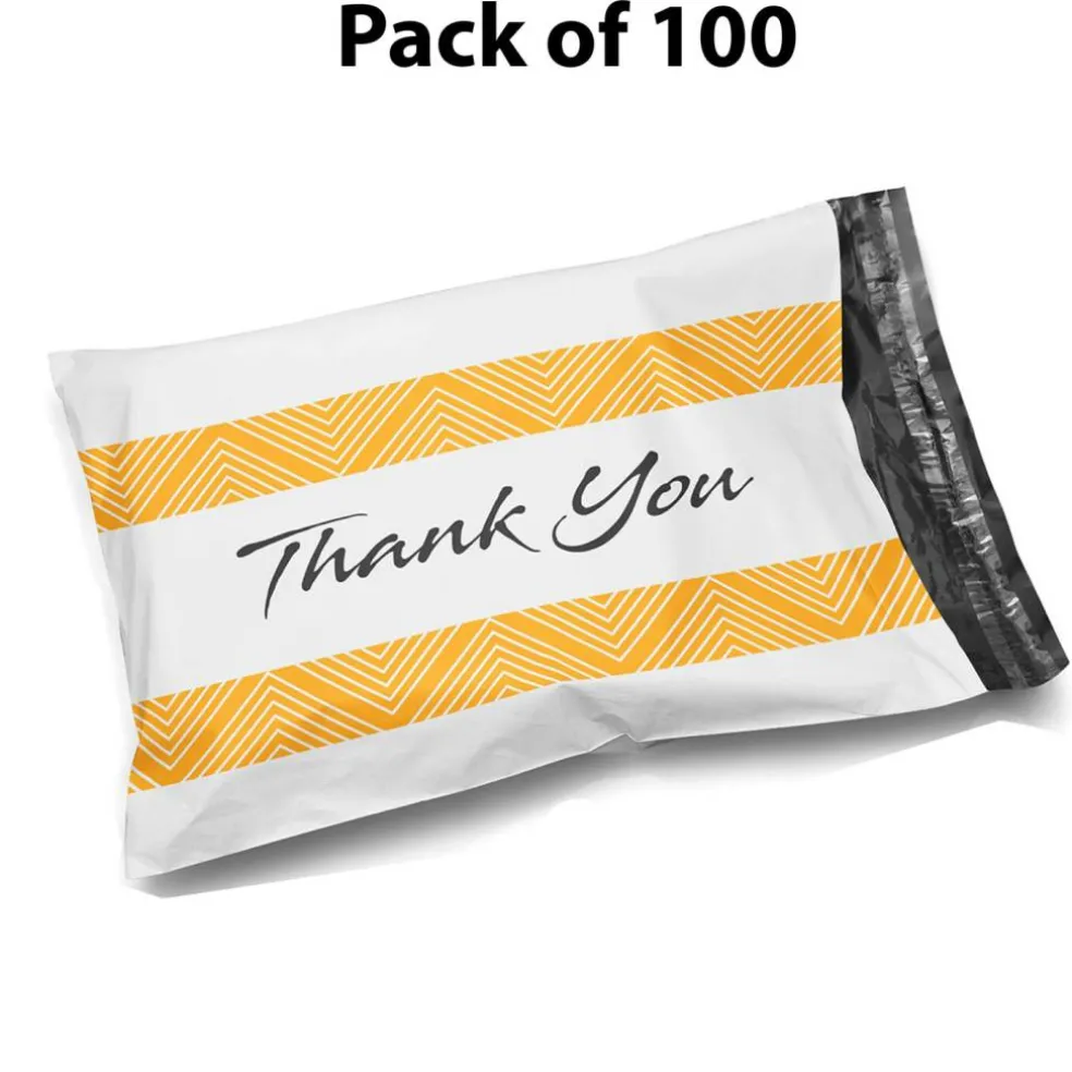 Design Poly Mailer Envelopes Glossy Multi design 10" x 13", Weight 2 pound