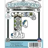 Design Works Zenbroidery Fabric 5x5 Letter F